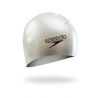 Gorro Speedo Cabello Largo plata