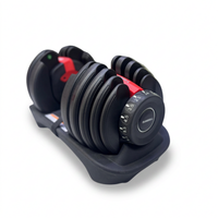 Mancuernas Regulables 48KG el Par (2.5 a 24kg c/u)