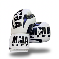 Guantes MMA Life blancos 12 oz