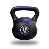 Pesa rusa kettlebell negra