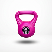 Pesa rusa kettlebell rosada