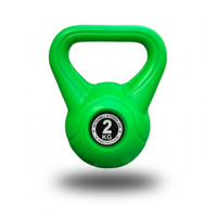 Pesa rusa kettlebell verde 2 kg