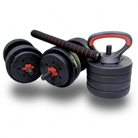 Set 40 kg PVC completo con discos